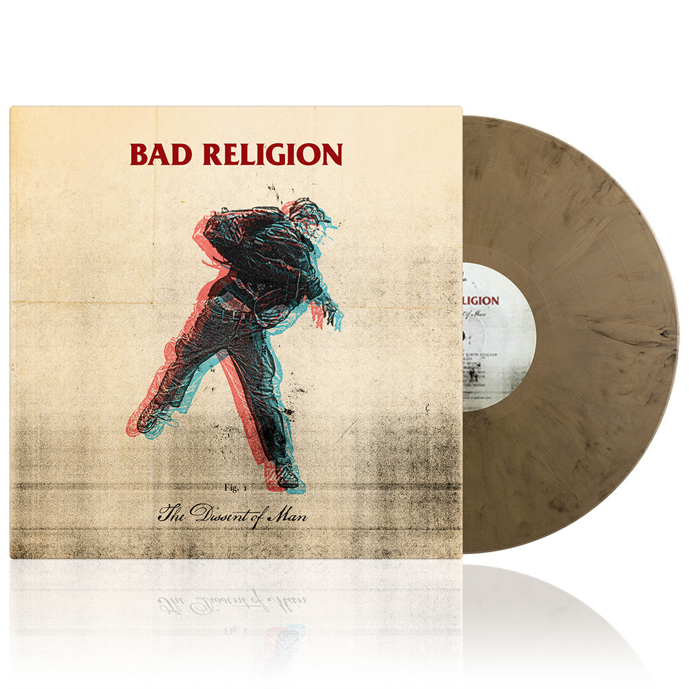 Bad Religion (The Dissent Of Man) Skull Gold Vinyl