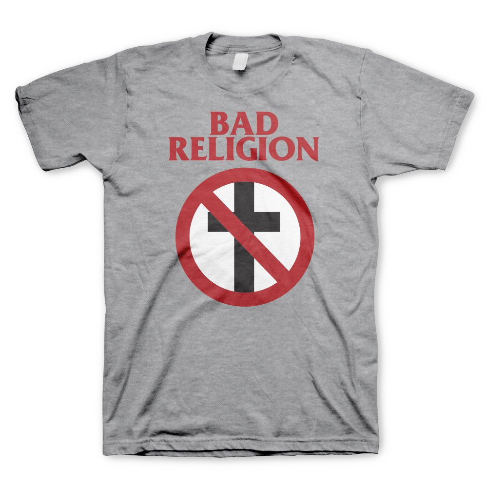 Bad Religion (Crossbuster Heather Gray) T-Shirt
