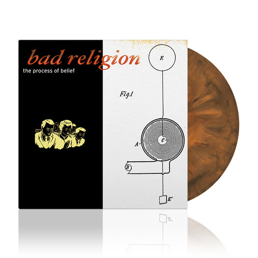 Bad Religion (Process Of Belief) Orange Black Galaxy Vinyl