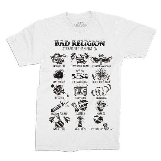 Bad Religion (Stranger Than Fiction Flash) T-Shirt