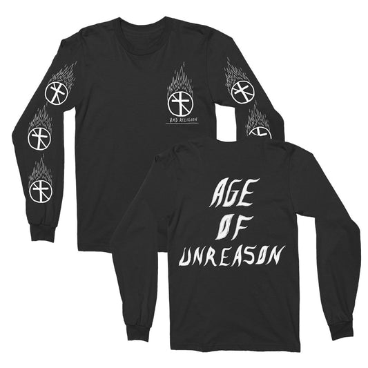 Bad Religion (Flaming Cross Black) Longsleeve